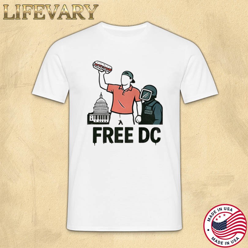 DC Sandwich Guy The Sandwich Guy Free DC T-shirt