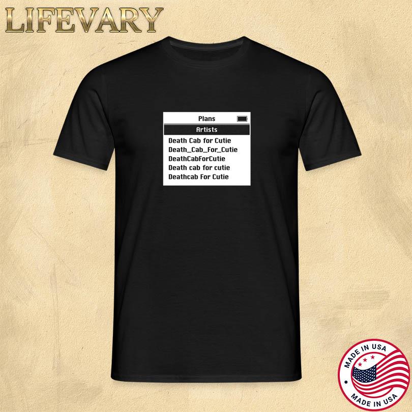 Death Cab for Cutie DCfC Screen T-Shirt