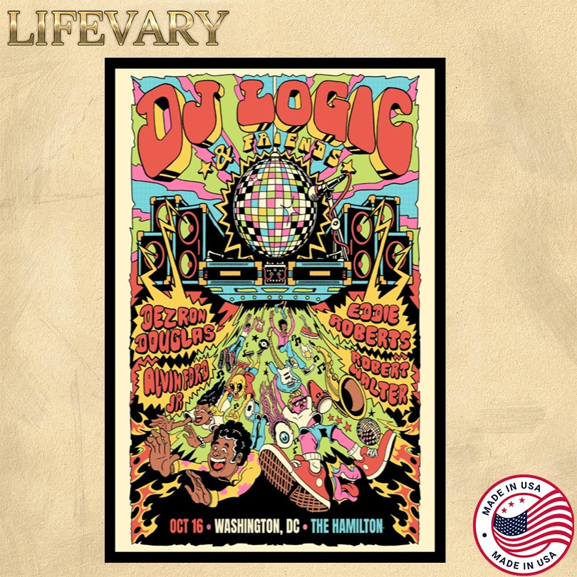DJ Logic & Friends Oct 16 2025 The Hamilton Washington DC Tour Poster