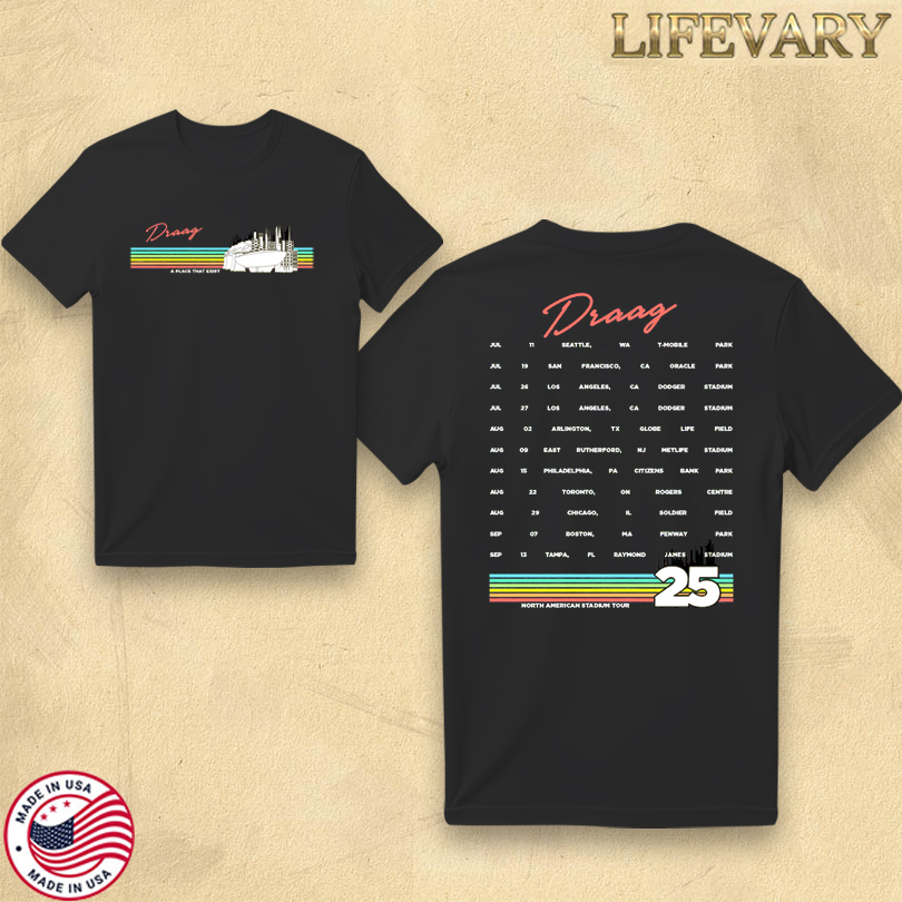 Draag Tour 2025 Tee