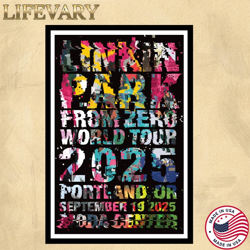 FZ 2025 Tour Portland Poster Sep 19th 2025