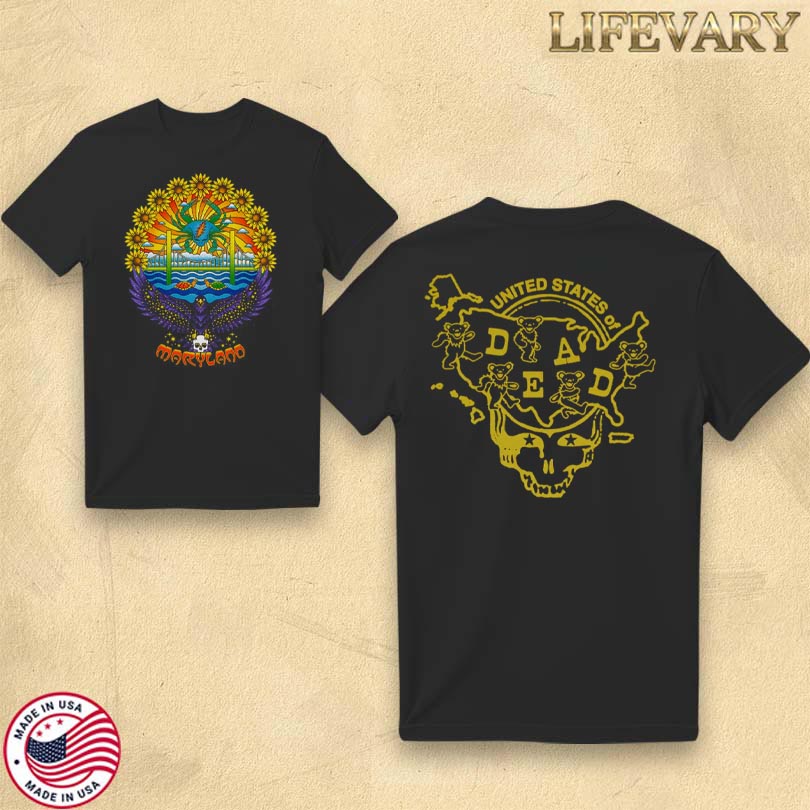 Grateful Dead Maryland United States of Dead T-Shirt