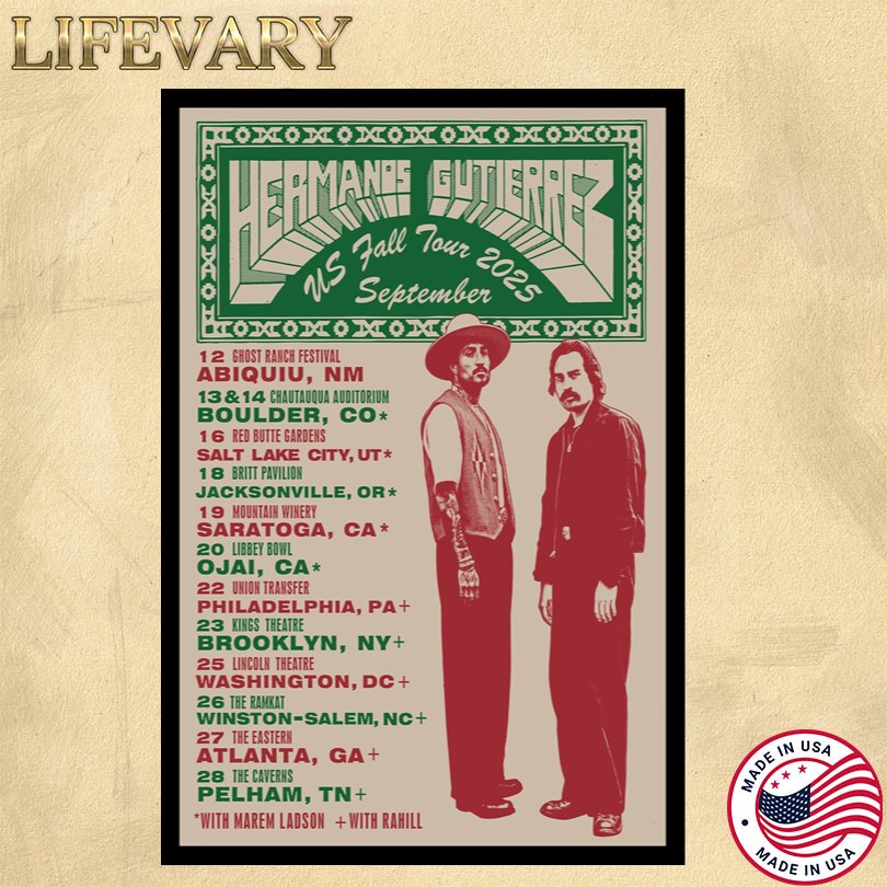 Hermanos Gutiérrez Sept Tour 2025 Poster
