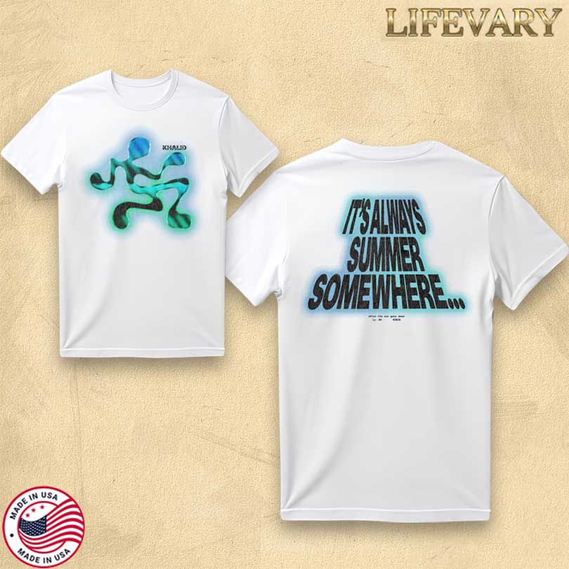 Khalid After The Sun Goes Down Shirt