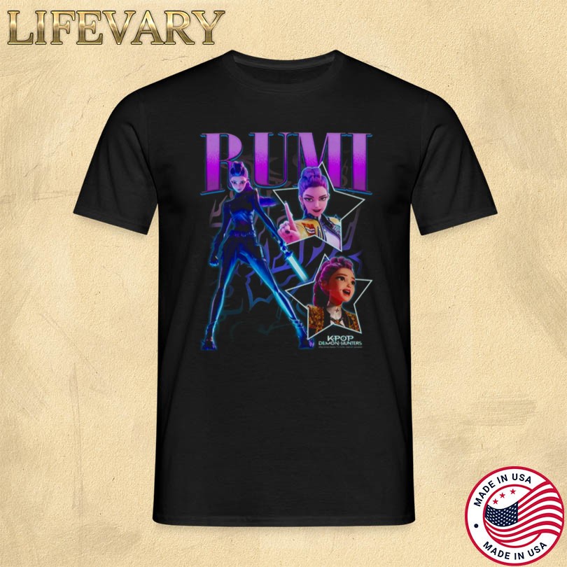 KPop Demon Hunters Rumi Collage T-Shirt