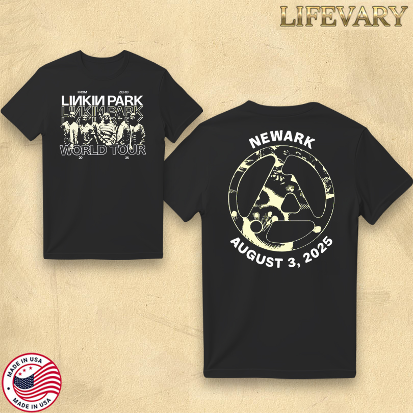 Linkin Park August 3 2025 Newark, NJ T-Shirt