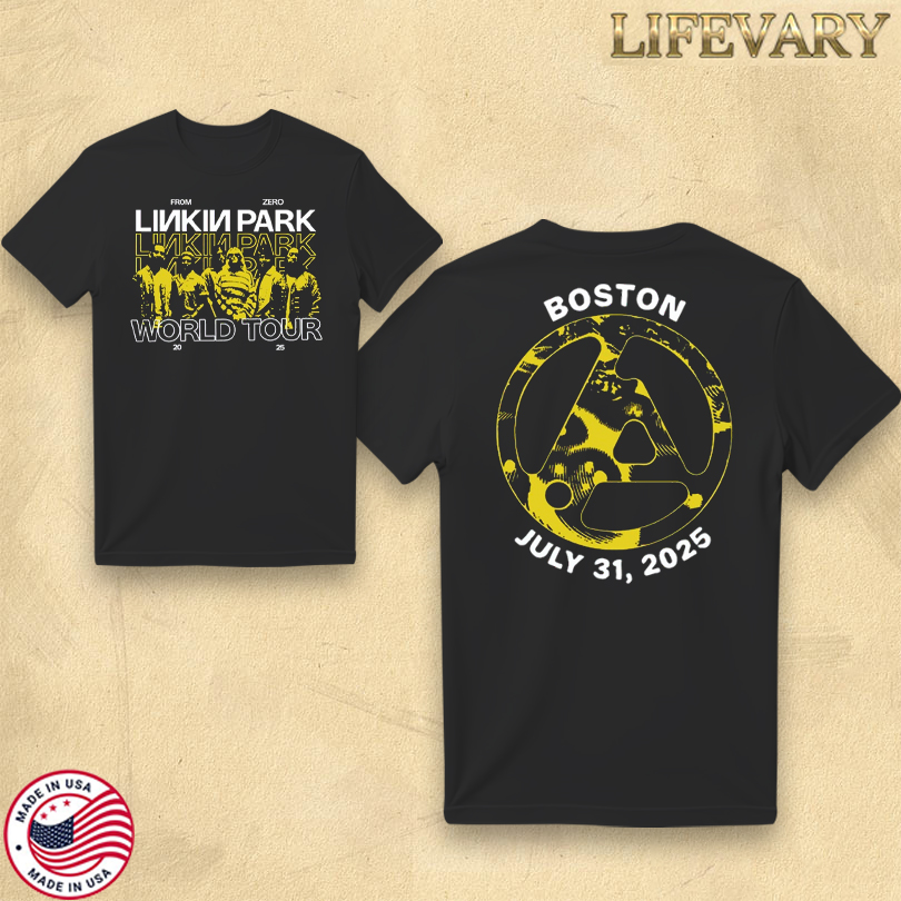 Linkin Park July 31 2025 TD Garden, Boston T-Shirt