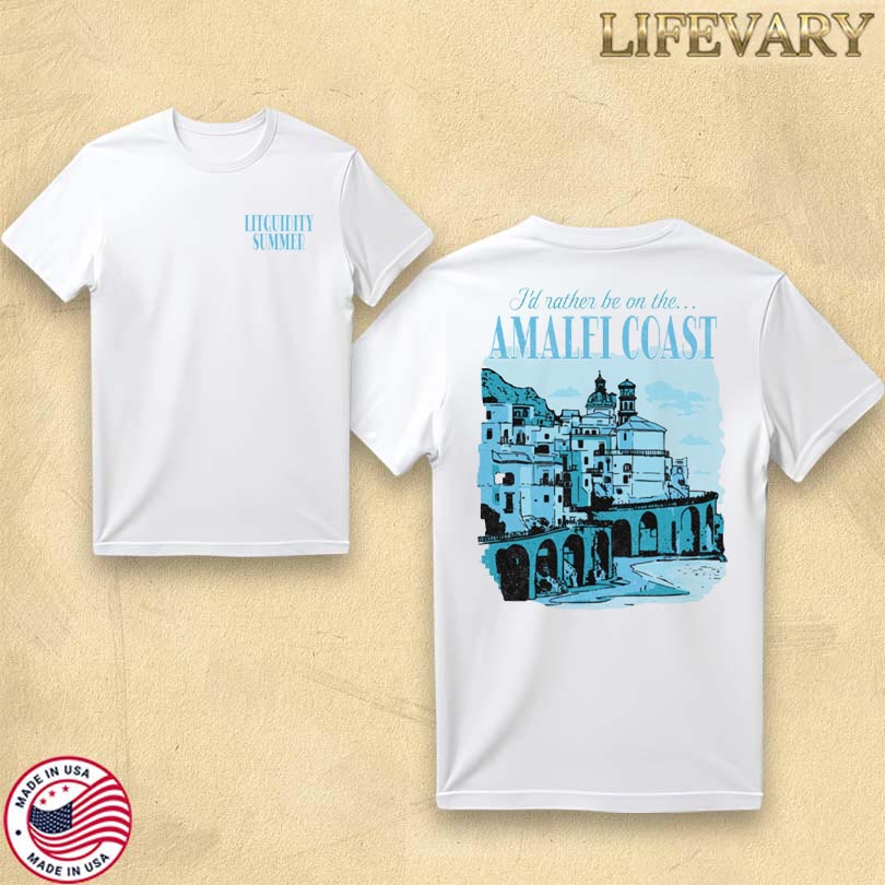 Litquidity Summer Amalfi Coast T-Shirt