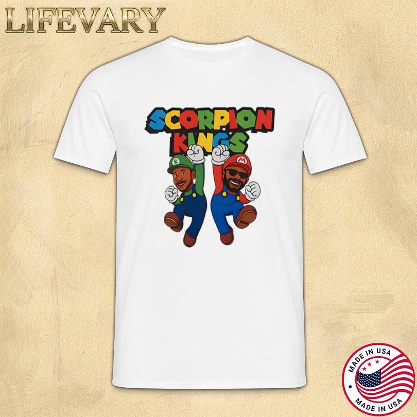 Mario GALXBOY x Scorpion King 2025 T-shirt Official