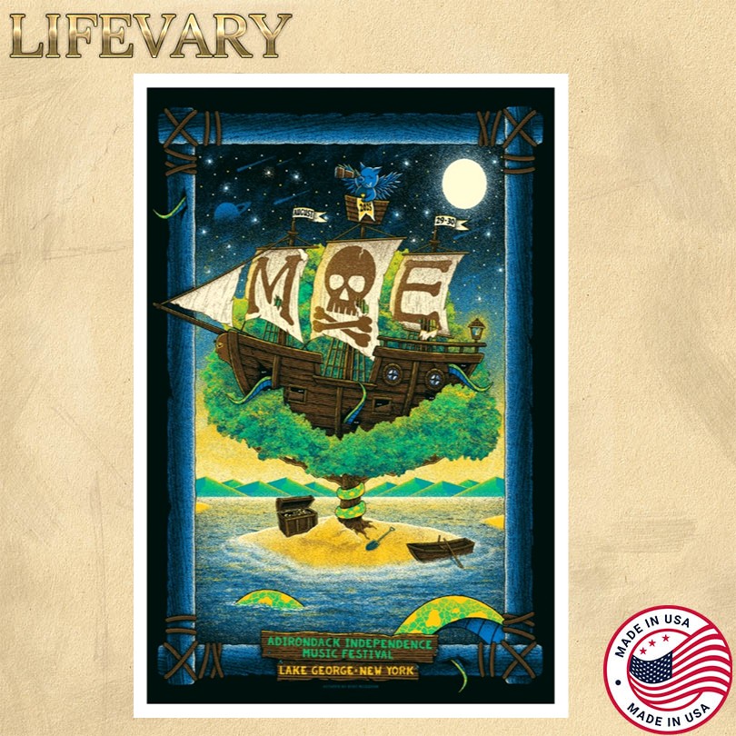 Moe. August 29 30 2025 Lake George New York Tour Poster