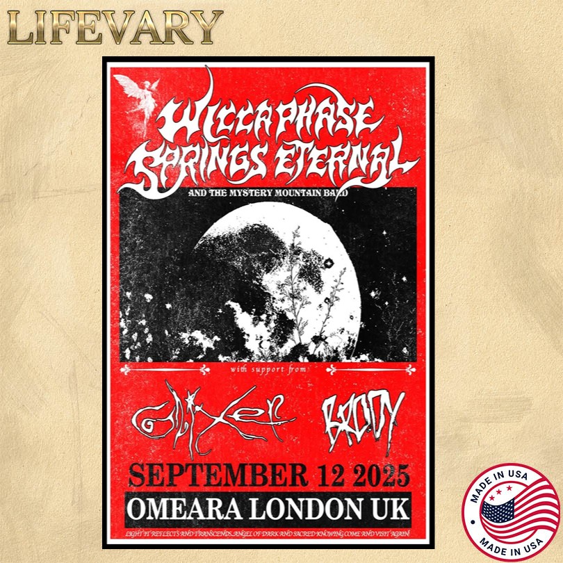 Mystery Mountain Glixen And Brody Sept 12 2025 Omeara London UK Poster