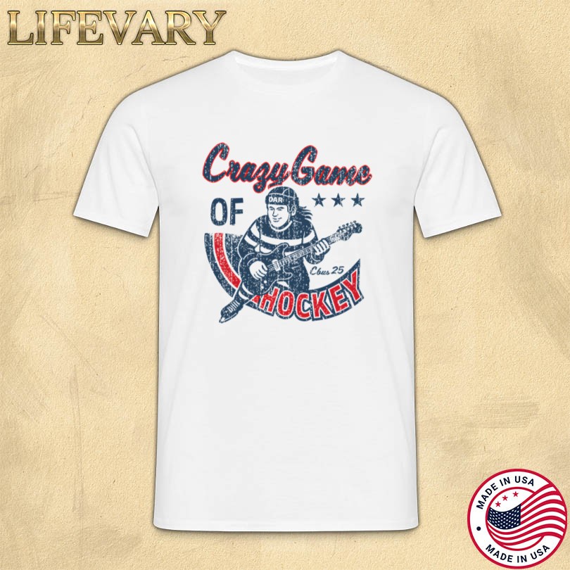 OAR Crazy Game Of Hockey Rock The Rink T-shirt