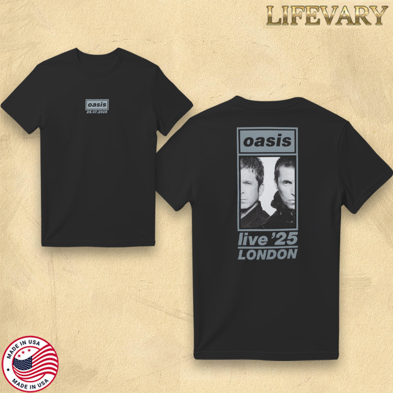 Oasis Live 2025 London Event T-Shirt