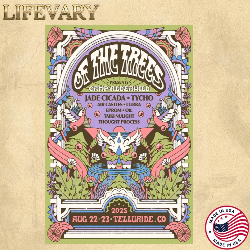 Of The Trees Aug 22-23 2025 Telluride Town Park CO Poster