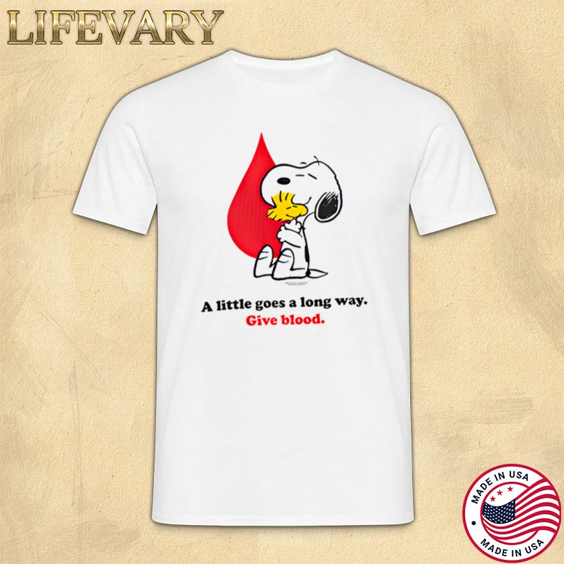 Official American Red Cross Snoopy T-Shirts