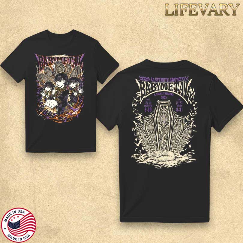 Official Baby Metal Living Legend T-Shirt
