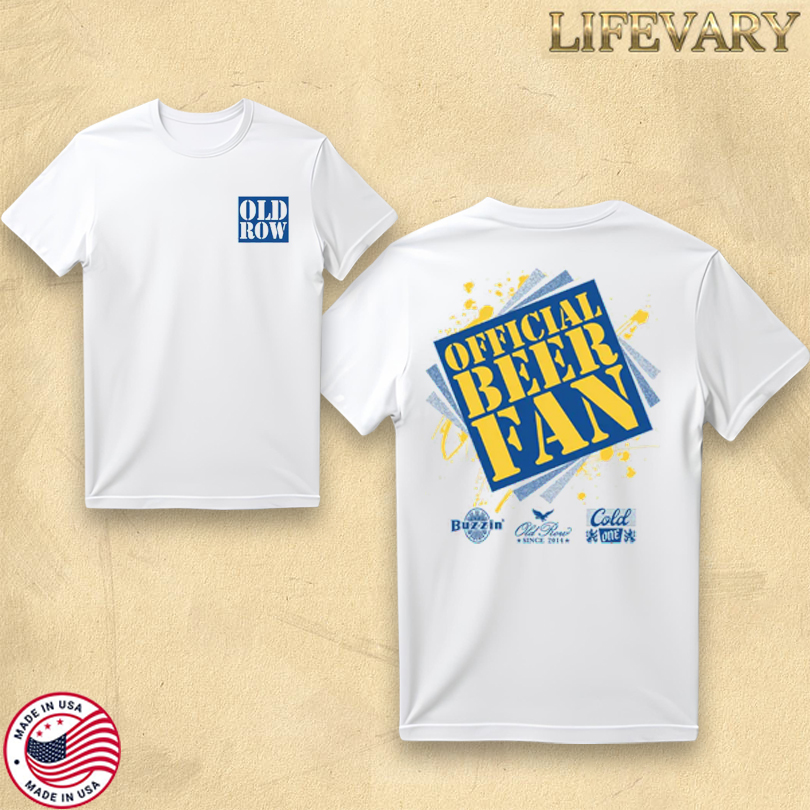 Official Beer Fan Pocket Tee - Old Row