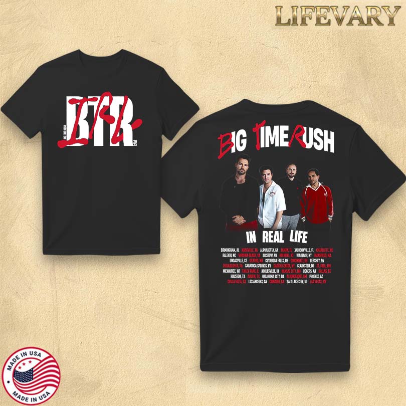 Official Big Time Rush In Real Life Shirt