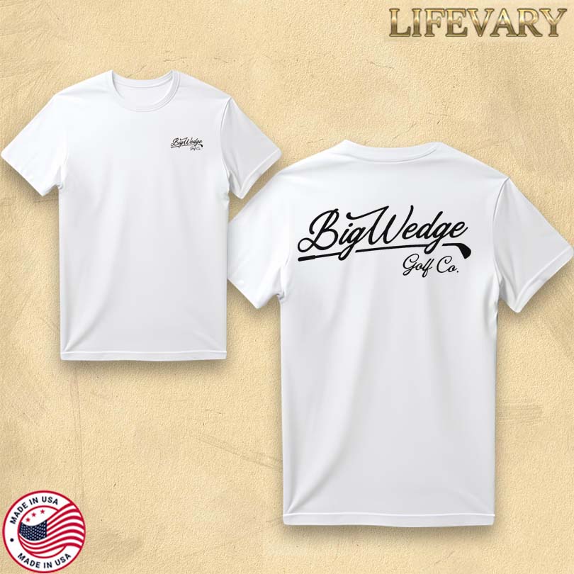 Official Big Wedge Golf Co Script Merch