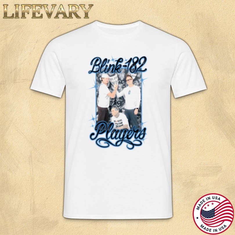 Official Blink-182 Players Tee