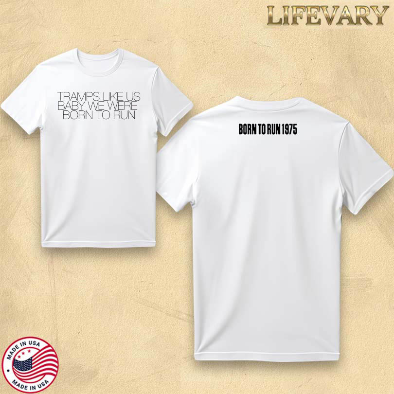 Official Bruce Springsteen Tramps Like Us Shirt