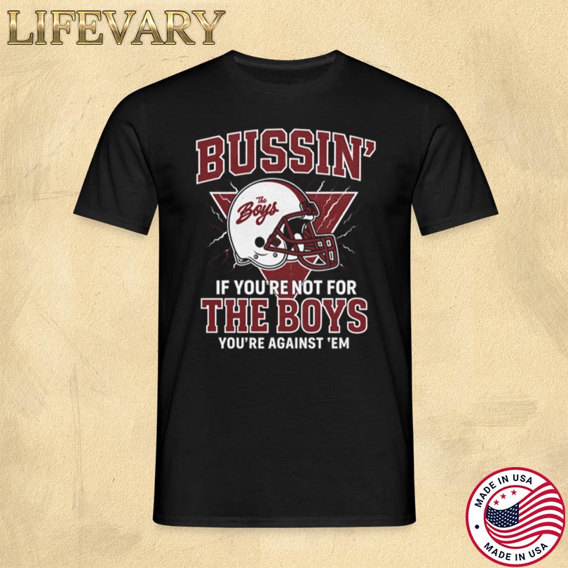 Official Bussin With The Boys For the Boys Helmet Merch