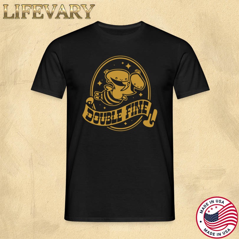 Official Double Fine Golden Two-Headed Baby Merch