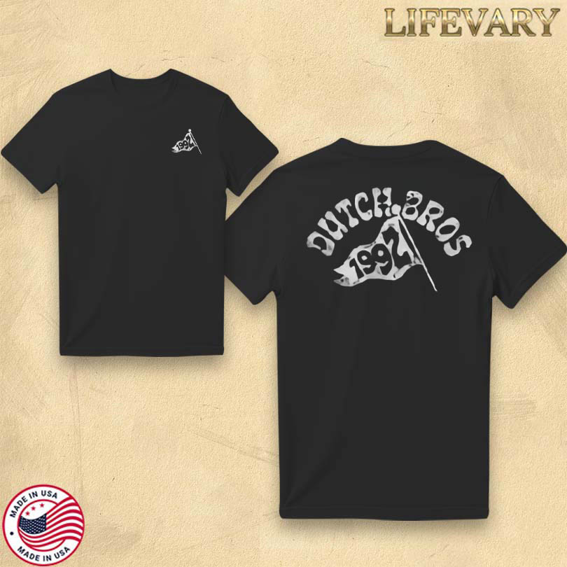Official Dutch Bros 1992 Pennant T-shirt
