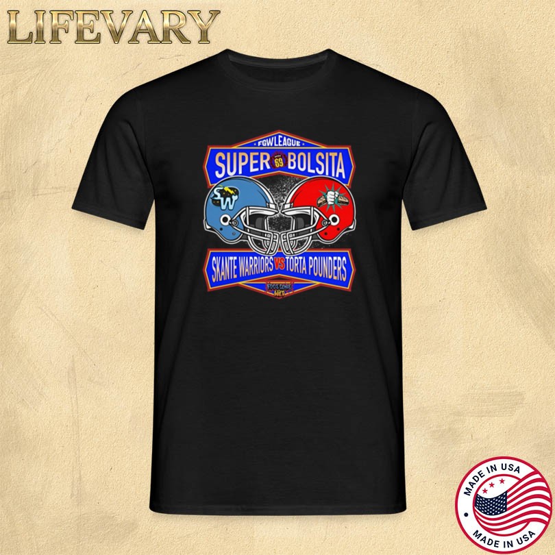 Official Foos Gone Wild Skante Warriors vs Torta Pounders Merch