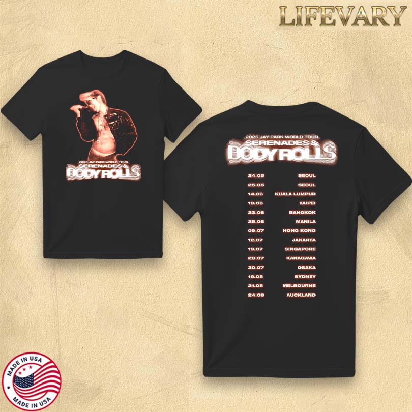Official Jay Park Tour 2025 Merch