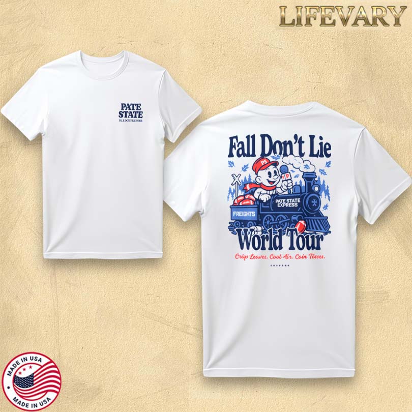 Official Josh Pate Fall Don\'t Lie World Tour T-Shirt