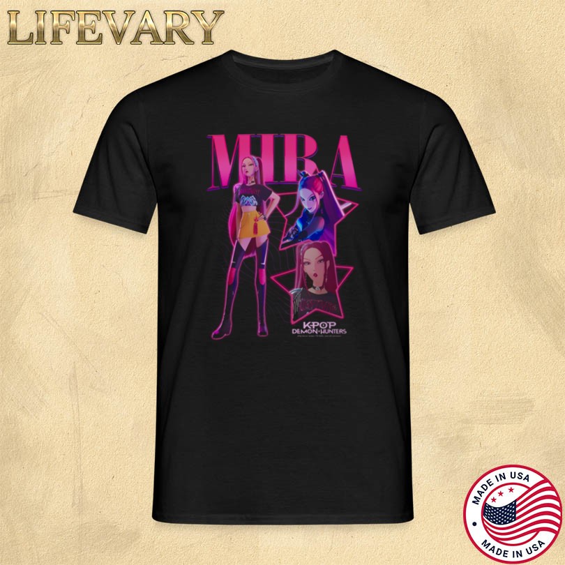 Official KPop Demon Hunters Mira Collage Shirt
