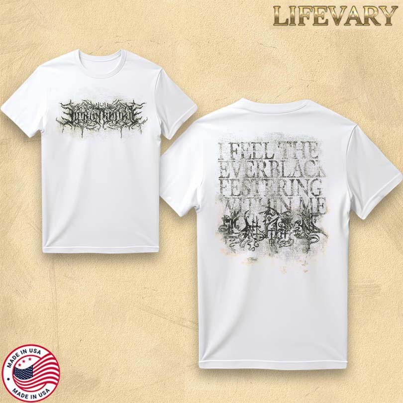 Official Lorna Shore I Feel The Ever black Festering Within Me Merch