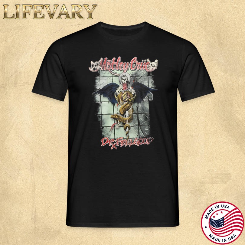 Official Motley Crue Dr Feelgood Merch
