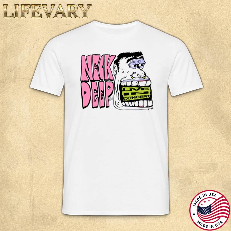 Official Neck Deep Live In Concert 2025 Tee