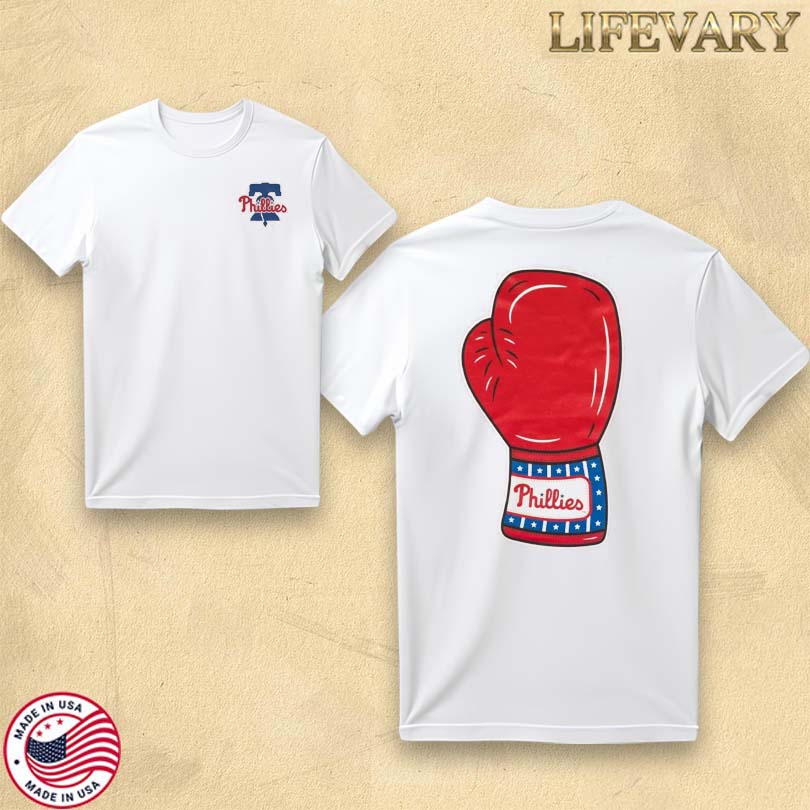 Official Philadelphia Phillies Boxing Glove T-Shirt