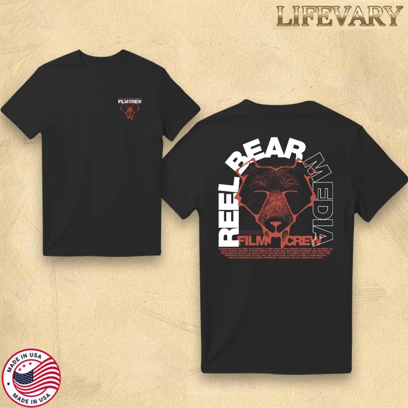 Official Reel Bear Media Film Crew T-shirt