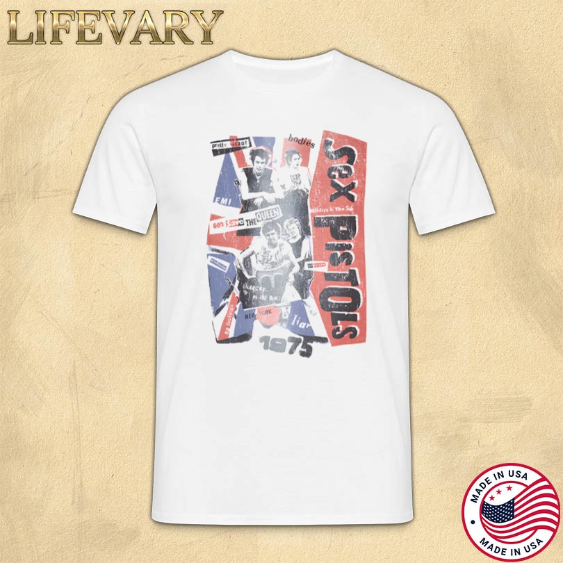 Official Sex Pistols 50th Jubilee Anniversary Tee