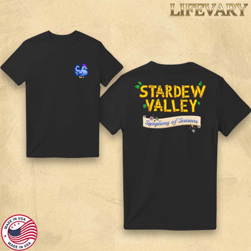 Official Stardew Valley Blue Chicken Symphony of Season 2025 Merch