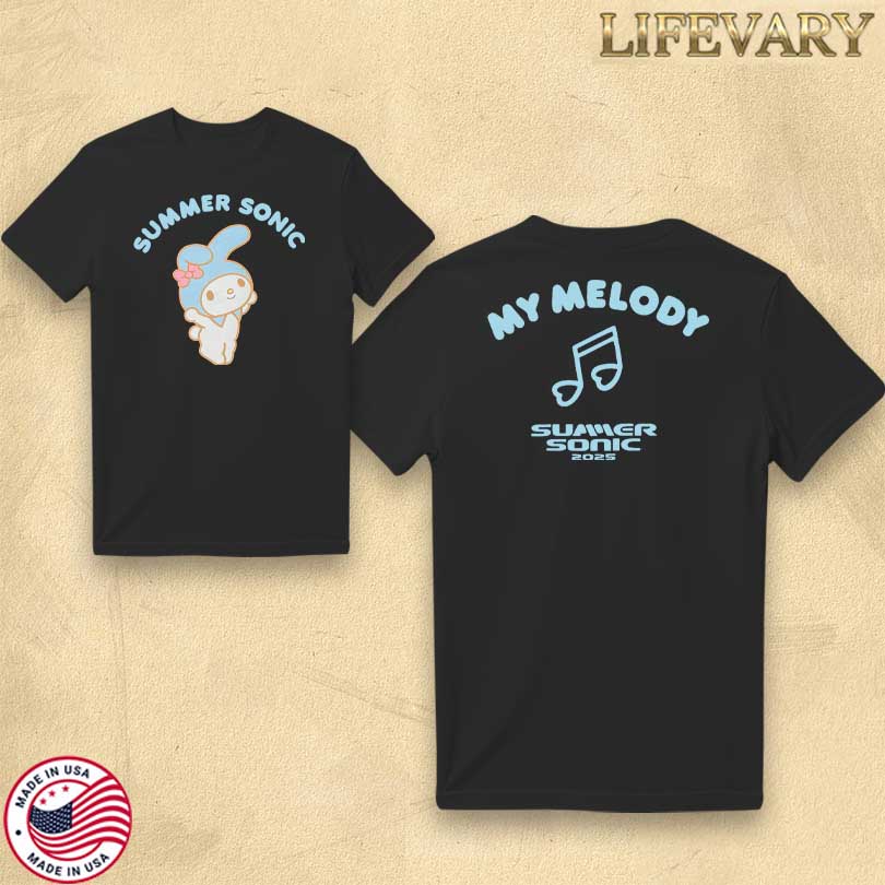 Official Summer Sonic × My Melody Summer Sonic 2025 T-Shirt