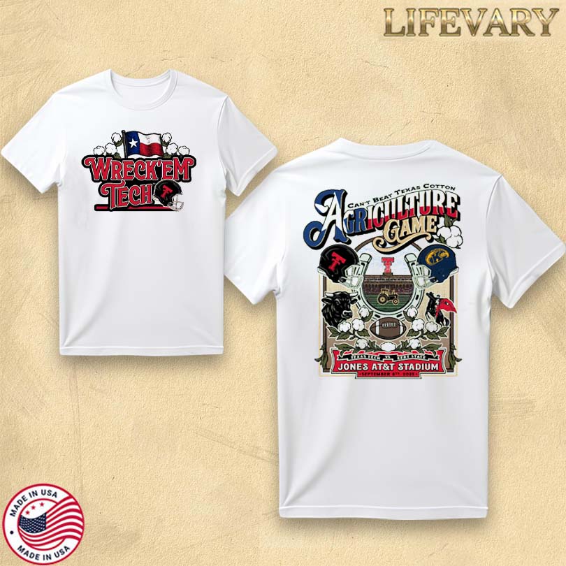 Official Texas Tech vs Kent State 2025 Celebrate Agriculture Gameday Merch