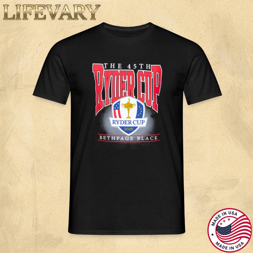 Official The 45th Ryder Cup Bethpage Black Merch