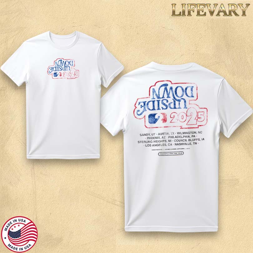 Official Upsidedown Tour MLB Merch
