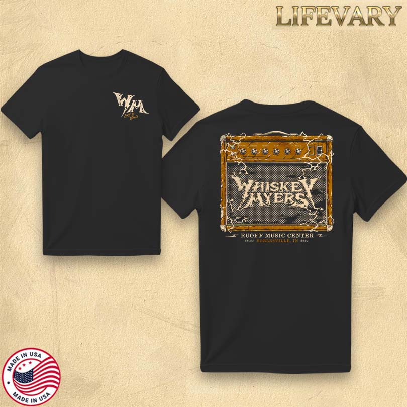 Official Whiskey Myers Aug 23 2025 Noblesville, IN Shirt