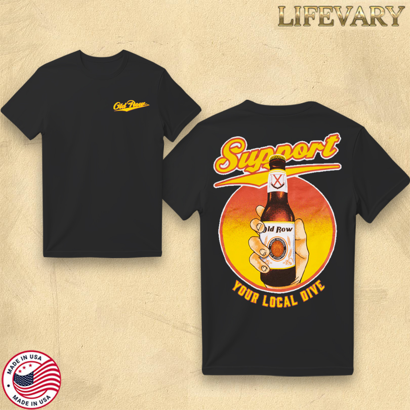 Old Row Support Your Local Dive Pocket Tee
