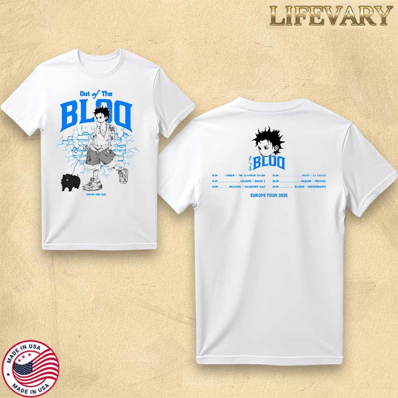 Out of the BLOO Europe Tour 2025 Tee