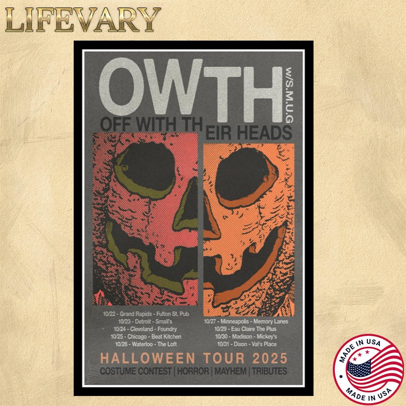 OWTH Halloween Tour 2025 Poster