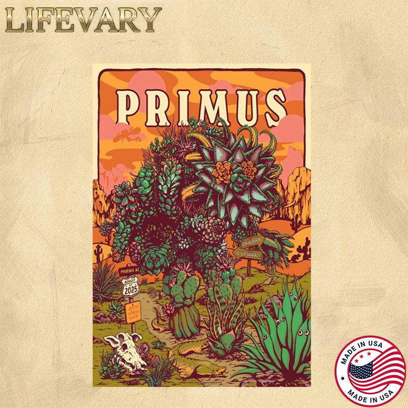 Primus Event Poster Aug 1 2025 Phoenix Arizona