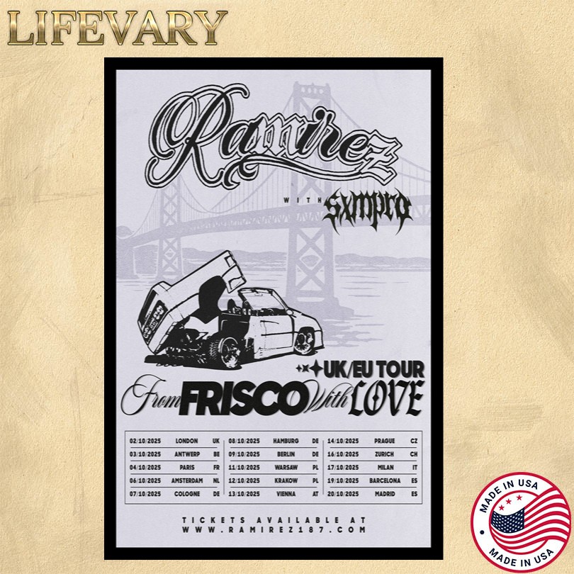 RAMIREZ UK EU TOUR 2025 POSTERS