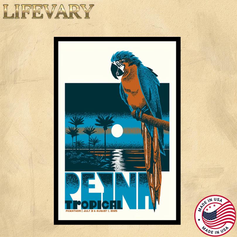 Reyna Tropical Live at Pickathon 2025 Happy Valley OR Event Poster